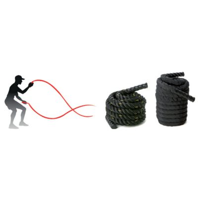 CORDA ONDULATORIA CROSS TRAINING 38 MM - 9 M - 7,5 KG