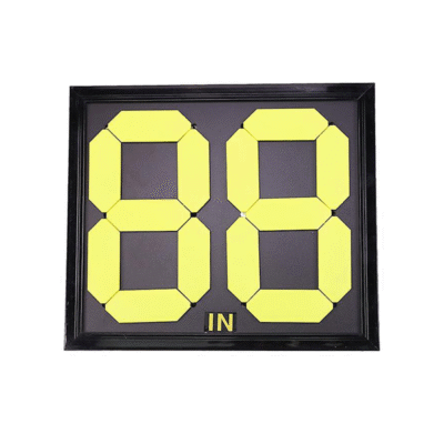 PLACA DE SUBSTITUIÇAO DUPLA FACE 2 DIGITOS