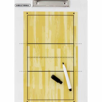 QUADRO TACTICO REVERSIVEL 34X23 CM VOLEIBOL