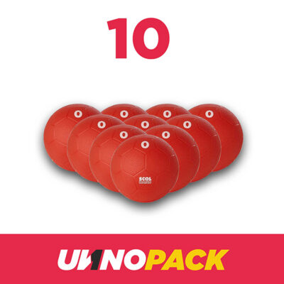 UNNOPACK BOLA ANDEBOL SCOL'HAND - 10 UND