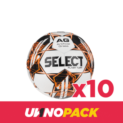BOLA FUTEBOL SELECT FLASH TURF - 10 UDS