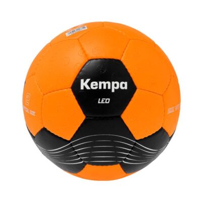 BOLA ANDEBOL KEMPA LEO BLACK/ ORANGE