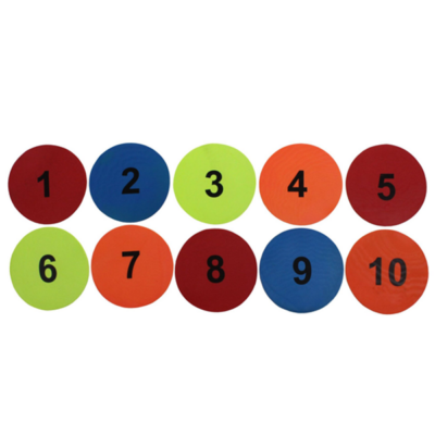 DISCOS NUMERADOS DIGIT 10