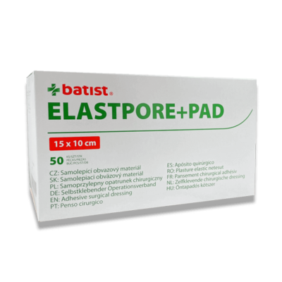 PENSO ESTERIL ELASTOPOR+PAD 15X10 CM