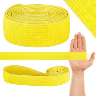 POWER BAND TECIDA AMARELA 27 - 35 KG