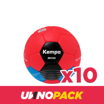 BOLA ANDEBOL KEMPA GECKO RED/ KEMPA BLUE - X10