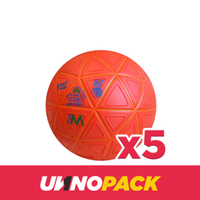 UNNOPACK BOLAS ANDEBOL PRAIA TRIAL ULTIMA 37-3 WET MASCULINO - 5 UDS
