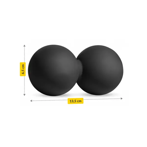 BOLA DE MASSAGEM DUOBALL LACROSS 6,5 CM
