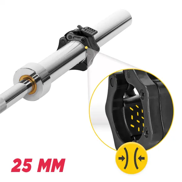 ABRAÇADEIRA CLIP JAW 25 MM