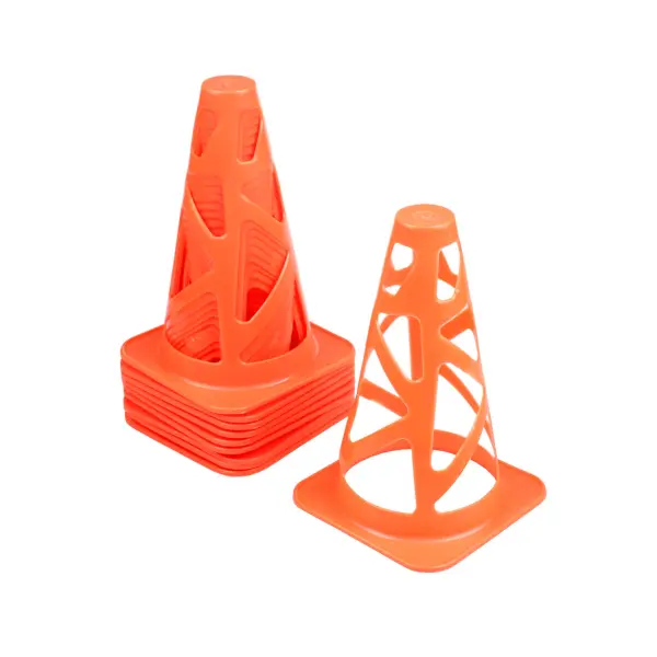 CONE DOBRÁVEL 23 CM - 10 UDS