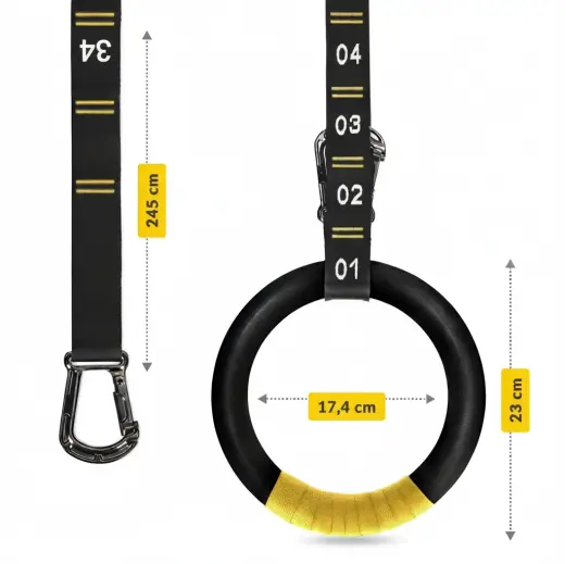 ANEL DE GINÁSTICA NUMERADO ABS
