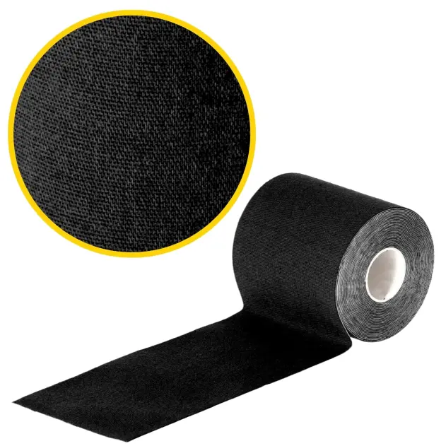 KINESIO TAPE PRETO 7,5 CM X 5 MT